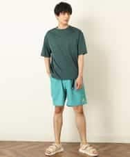 KHKHP40029 a.v.v MEN(アー・ヴェ・ヴェ) 【S-XXL/多機能】シルケットスムースワイドシルエットカットソー グリーン