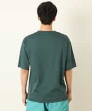 KHKHP40029 a.v.v MEN(アー・ヴェ・ヴェ) 【S-XXL/多機能】シルケットスムースワイドシルエットカットソー グリーン