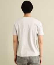 KHKHP41029 a.v.v MEN(アー・ヴェ・ヴェ) 【S-XXL/多機能】シルケットスムースVネックカットソー ライトグレー
