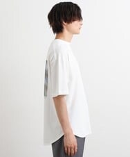 KHKHS10044 a.v.v MEN(アー・ヴェ・ヴェ) 【フォトグラファーコラボ】シャインロングシルエットTシャツ ホワイト