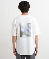 KHKHS10044 a.v.v MEN(アー・ヴェ・ヴェ) 【フォトグラファーコラボ】シャインロングシルエットTシャツ ホワイト