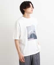 KHKHS12044 a.v.v MEN(アー・ヴェ・ヴェ) 【フォトグラファーコラボ】ワイドシルエットカットソー ラベンダー