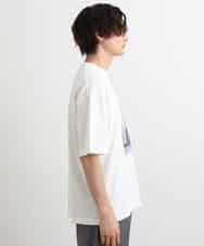 KHKHS12044 a.v.v MEN(アー・ヴェ・ヴェ) 【フォトグラファーコラボ】ワイドシルエットカットソー ラベンダー