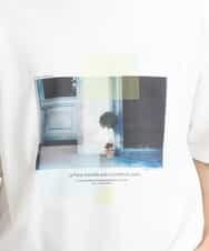 KHKHS12044 a.v.v MEN(アー・ヴェ・ヴェ) 【フォトグラファーコラボ】ワイドシルエットカットソー ラベンダー