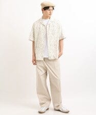 KHKHS40034 a.v.v MEN(アー・ヴェ・ヴェ) 【接触冷感/S-XXL】シルケットスムースワイドシルエットTシャツ グリーン