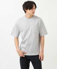 KHKHS40034 a.v.v MEN(アー・ヴェ・ヴェ) 【接触冷感/S-XXL】シルケットスムースワイドシルエットTシャツ グリーン