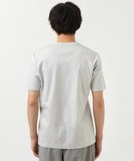 KHKHS41034 a.v.v MEN(アー・ヴェ・ヴェ) 【ジャケイン/接触冷感】シルケットスムースVネックTシャツ ライトグレー