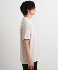 KHKHS79039 a.v.v MEN(アー・ヴェ・ヴェ) 【S-XXL】ワッフルフェイクレイヤードカットソー アイボリー