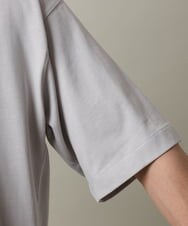 KHKHV10044 a.v.v MEN(アー・ヴェ・ヴェ) 【HIDEYUKI SUTO×a.v.vコラボ】フォトプリントロングシルエットTシャツ ライトグレー