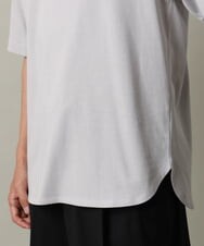KHKHV10044 a.v.v MEN(アー・ヴェ・ヴェ) 【HIDEYUKI SUTO×a.v.vコラボ】フォトプリントロングシルエットTシャツ ライトグレー