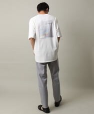 KHKHV10044 a.v.v MEN(アー・ヴェ・ヴェ) 【HIDEYUKI SUTO×a.v.vコラボ】フォトプリントロングシルエットTシャツ ライトグレー