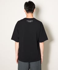 KHKHV11044 a.v.v MEN(アー・ヴェ・ヴェ) 【HIDEYUKI SUTO×a.v.vコラボ】フォトプリントワイドシルエットTシャツ ブラック