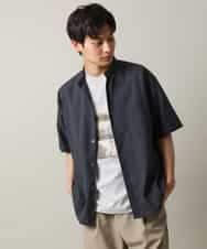 KHKHV14044 a.v.v MEN(アー・ヴェ・ヴェ) 【接触冷感】フォトプリントワイドシルエットTシャツ ライトグレー