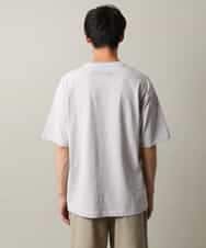 KHKHV14044 a.v.v MEN(アー・ヴェ・ヴェ) 【接触冷感】フォトプリントワイドシルエットTシャツ ライトグレー