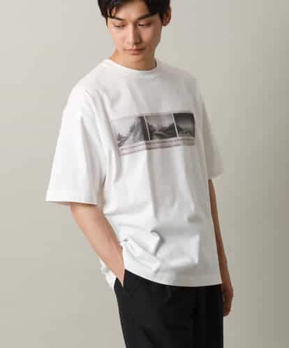 KHKHV15044 a.v.v MEN 【接触冷感】フォトプリントワイドシルエットカットソー