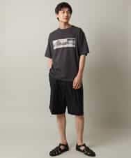 KHKHV15044 a.v.v MEN(アー・ヴェ・ヴェ) 【接触冷感】フォトプリントワイドシルエットカットソー ダークグレー