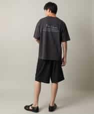 KHKHV15044 a.v.v MEN(アー・ヴェ・ヴェ) 【接触冷感】フォトプリントワイドシルエットカットソー ダークグレー