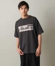 KHKHV15044 a.v.v MEN(アー・ヴェ・ヴェ) 【接触冷感】フォトプリントワイドシルエットカットソー ダークグレー