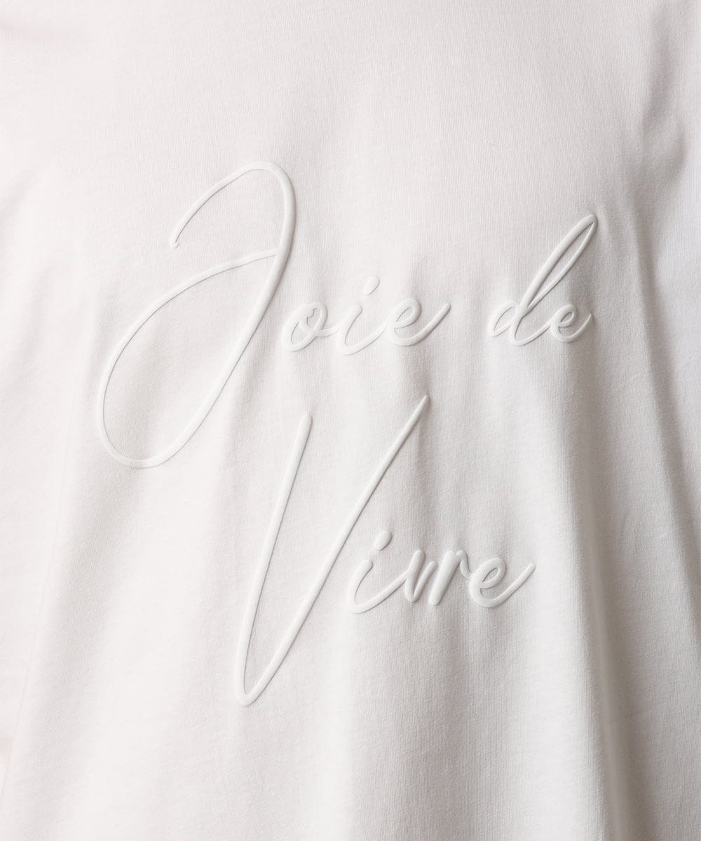 KHKHV16034 a.v.v MEN(アー・ヴェ・ヴェ) 【接触冷感】ビッグロゴ発砲プリントセミワイドTシャツ ライムグリーン