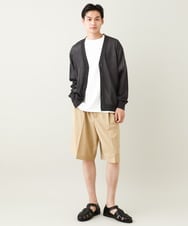 KHKHV62044 a.v.v MEN(アー・ヴェ・ヴェ) 【ucaU×a.v.vコラボ】イラストワイドシルエットTシャツ ピンク