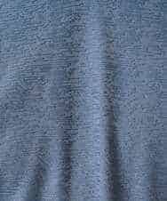 KHKJA73044 a.v.v MEN(アー・ヴェ・ヴェ) 【イージーケア/毛玉になりにくい】針抜きジャカードＶネックＴシャツ〈SMART SERIES〉【洗濯機で洗える】 ブラック
