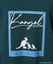 KHKJD19059 a.v.v MEN(アー・ヴェ・ヴェ) KANGOLスクエアプリントロングシルエットカットソー ホワイト