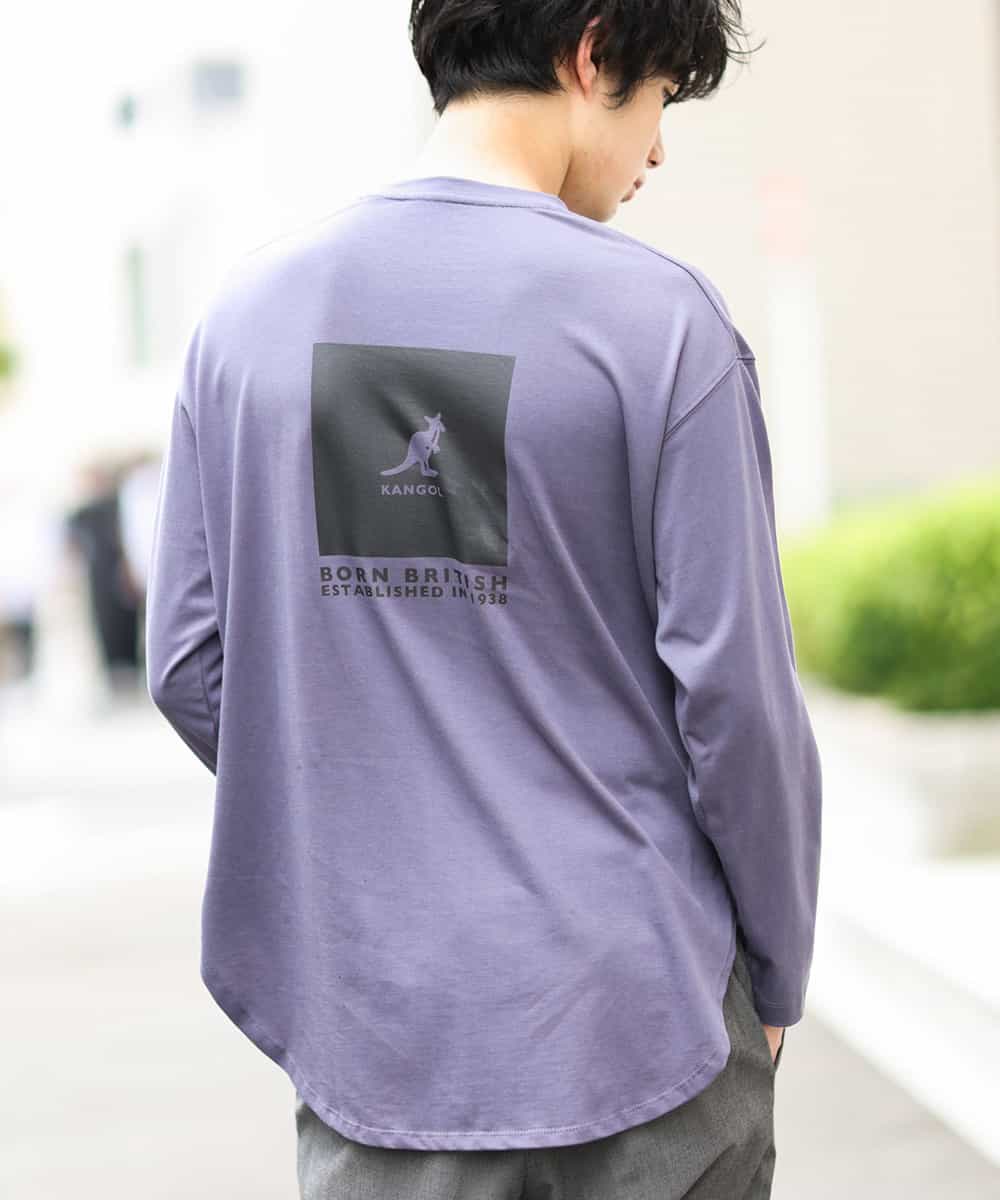 KANGOL⁄カンゴール ラウンドロングロゴカットソー(カットソー・Tシャツ) | a.v.v MEN(アー・ヴェ・ヴェ)｜イトキンオンラインストア