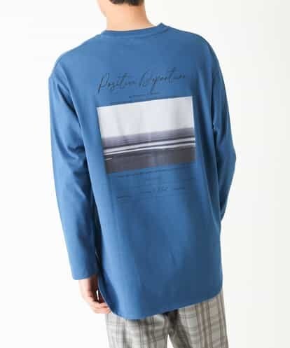 KHKJP11044 a.v.v MEN 【コラボ】フォトグラファーコラボロングシルエットカットソー
