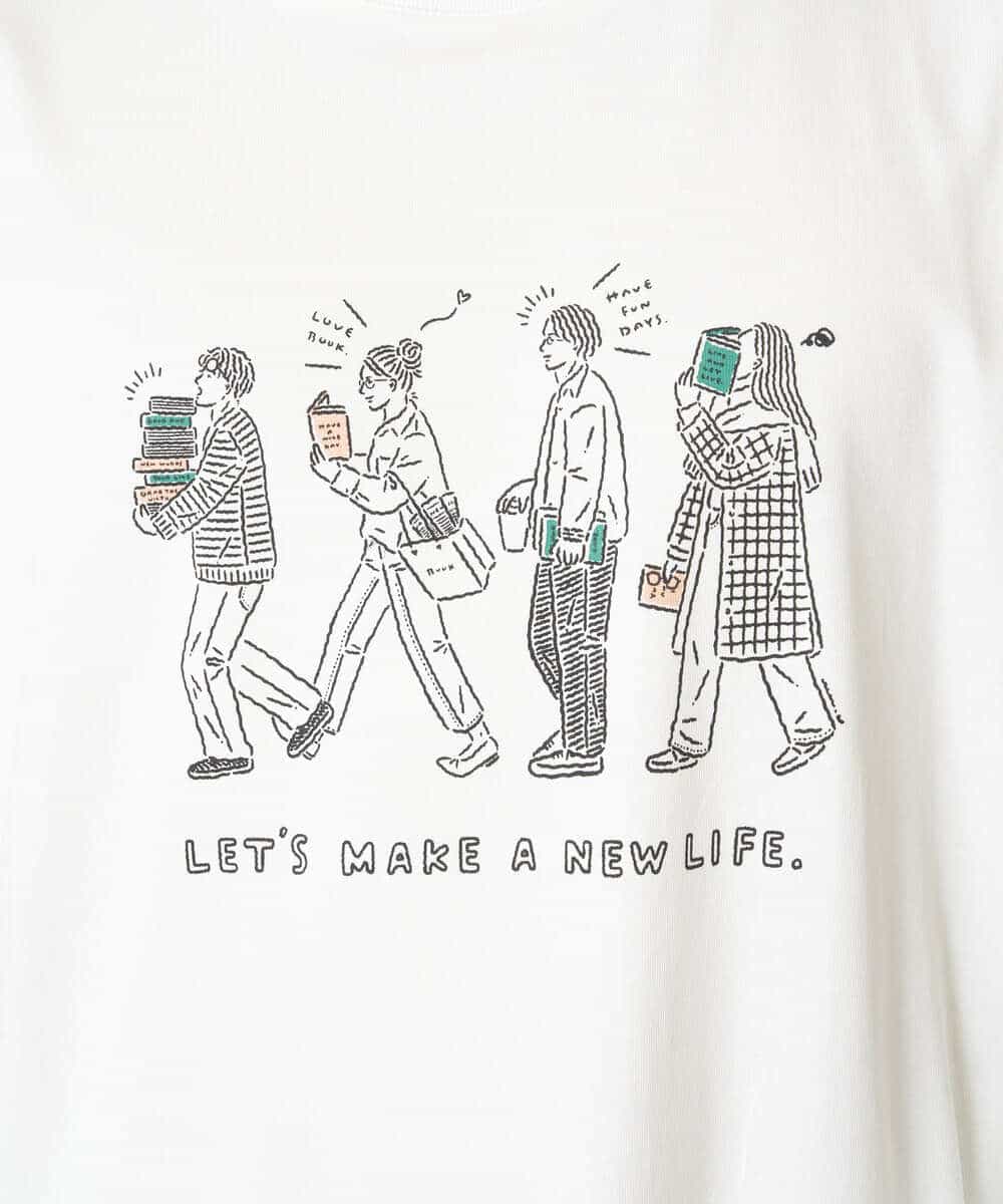 コラボ】イラストレーターコラボビッグシルエットカットソー