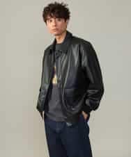 KHKJV12044 a.v.v MEN(アー・ヴェ・ヴェ) 【HIDEYUKI SUTO×a.v.vコラボ】フォトプリントワイドシルエットロングＴシャツ ダークグレー