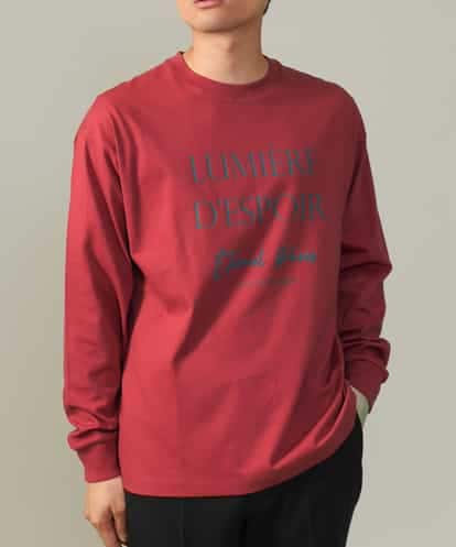 KHKJV14034 a.v.v MEN 【大人のロゴT】ビッグロゴワイドシルエットロングTシャツ