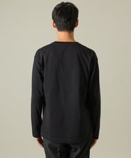 KHKJV29029 a.v.v MEN(アー・ヴェ・ヴェ) 【ユニセックス】ミニロゴセミワイドシルエットロングTシャツ ホワイト