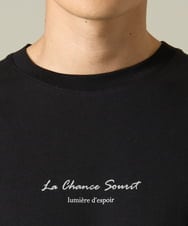 KHKJV29029 a.v.v MEN(アー・ヴェ・ヴェ) 【ユニセックス】ミニロゴセミワイドシルエットロングTシャツ ホワイト