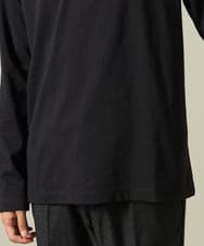 KHKJV29029 a.v.v MEN(アー・ヴェ・ヴェ) 【ユニセックス】ミニロゴセミワイドシルエットロングTシャツ ホワイト