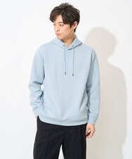 KHKKS01054 a.v.v MEN(アー・ヴェ・ヴェ) 【累計2.5万枚販売】なめらかダンボールパーカー ボルドー