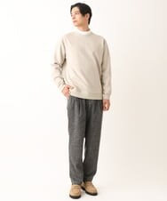 KHKKS03034 a.v.v MEN(アー・ヴェ・ヴェ) ポンチモックネックカットソー グレー
