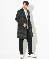 KHKKS03034 a.v.v MEN(アー・ヴェ・ヴェ) ポンチモックネックカットソー グレー