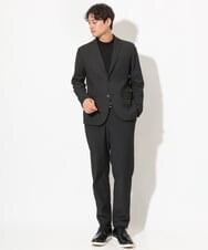 KHKKS03034 a.v.v MEN(アー・ヴェ・ヴェ) ポンチモックネックカットソー グレー