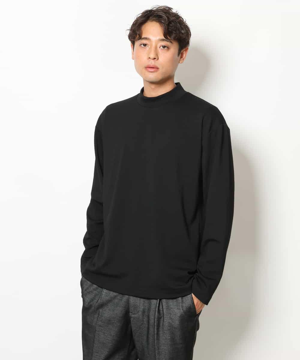 KHKKS03034 a.v.v MEN(アー・ヴェ・ヴェ) ポンチモックネックカットソー グレー
