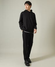 KHKKV01054 a.v.v MEN(アー・ヴェ・ヴェ) 【累計2.5万枚販売】なめらかダンボールパーカー ベージュ