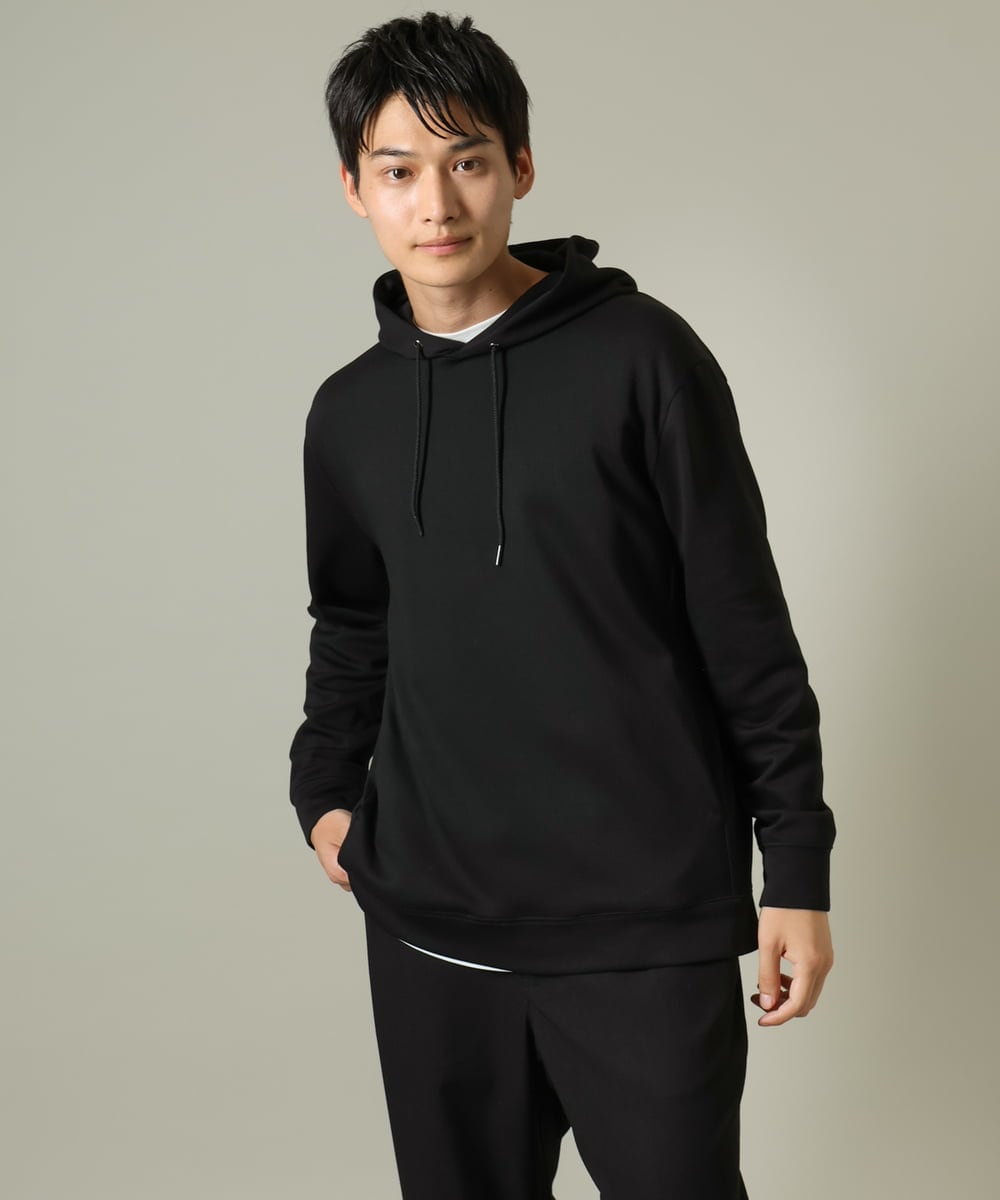 KHKKV01054 a.v.v MEN(アー・ヴェ・ヴェ) 【累計2.5万枚販売】なめらかダンボールパーカー ベージュ