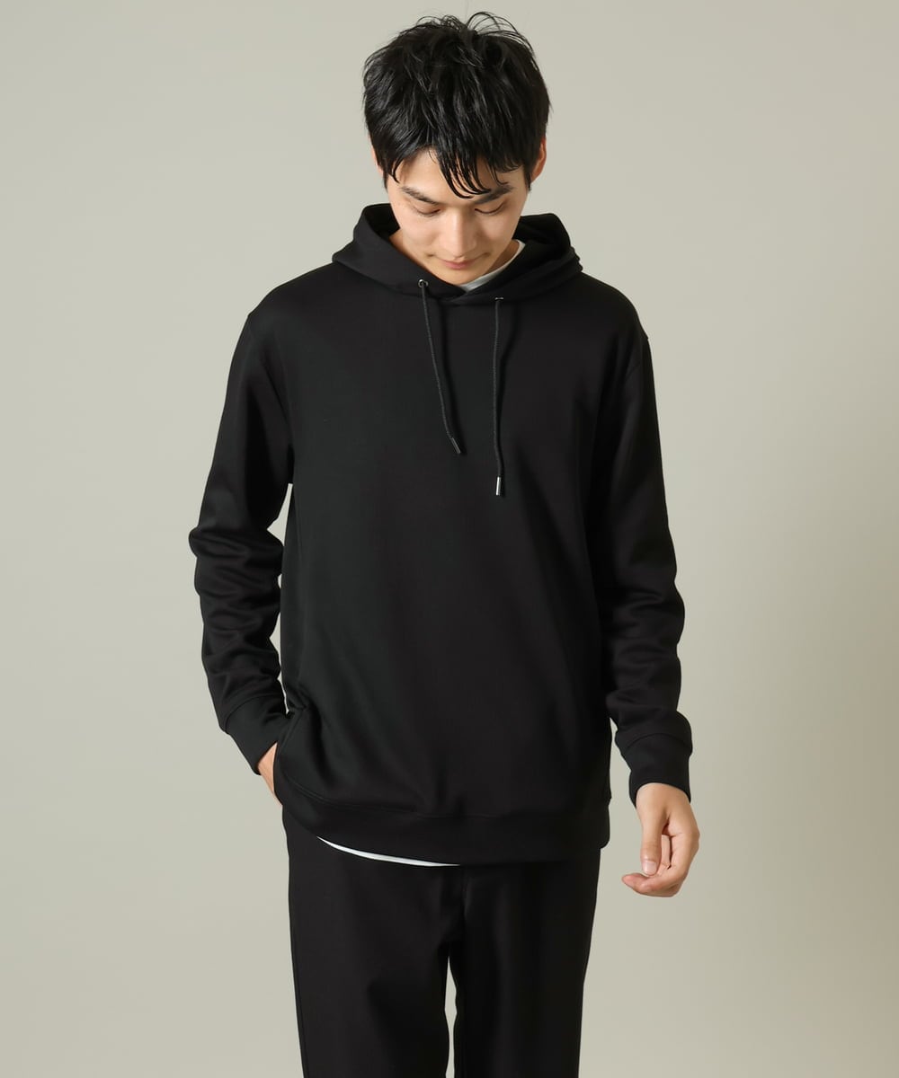 KHKKV01054 a.v.v MEN(アー・ヴェ・ヴェ) 【累計2.5万枚販売】なめらかダンボールパーカー ベージュ