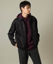 KHKKV01054 a.v.v MEN(アー・ヴェ・ヴェ) 【累計2.5万枚販売】なめらかダンボールパーカー ベージュ