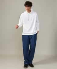 KHKKV01054 a.v.v MEN(アー・ヴェ・ヴェ) 【累計2.5万枚販売】なめらかダンボールパーカー ベージュ