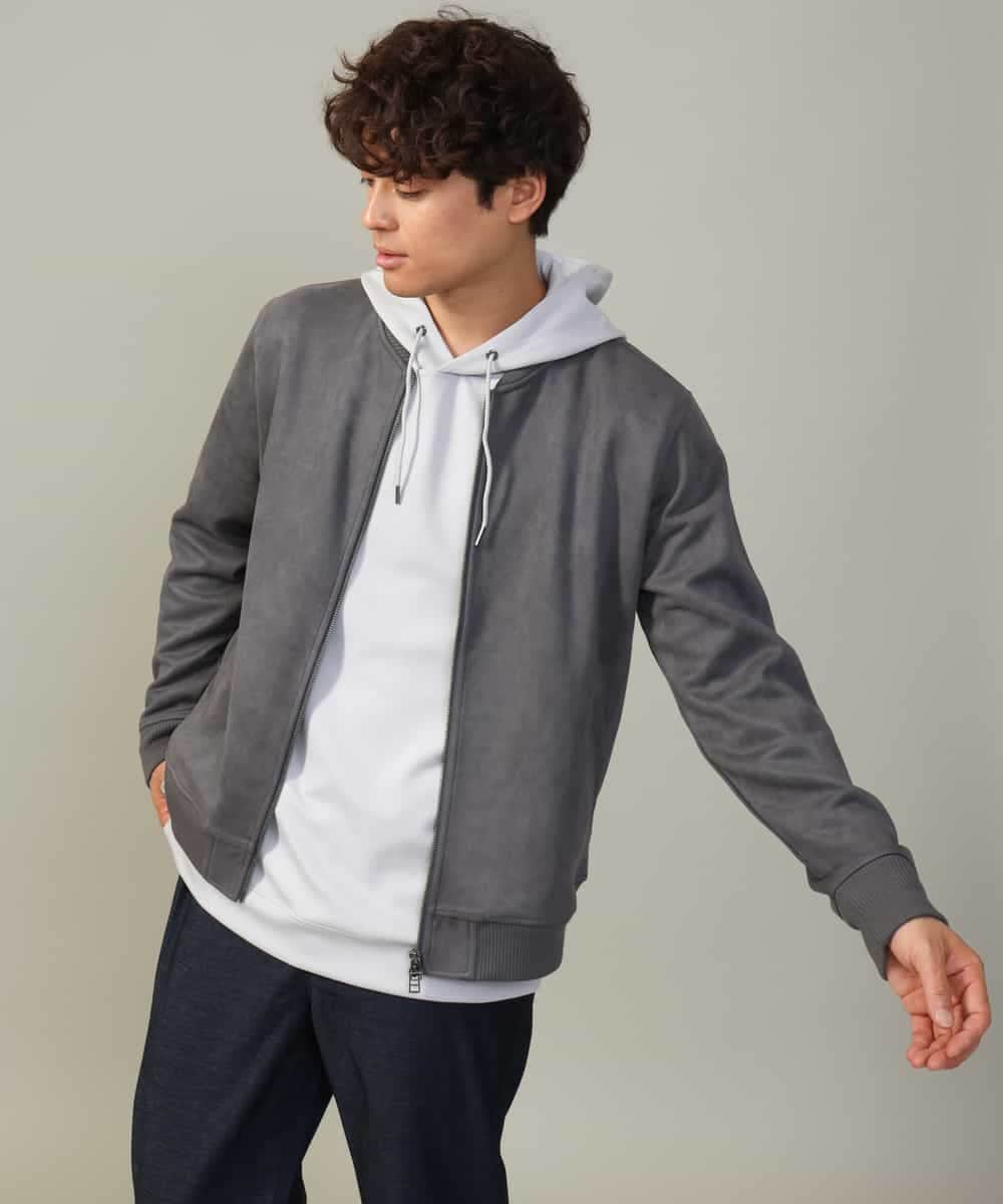 KHKKV01054 a.v.v MEN(アー・ヴェ・ヴェ) 【累計2.5万枚販売】なめらかダンボールパーカー ベージュ
