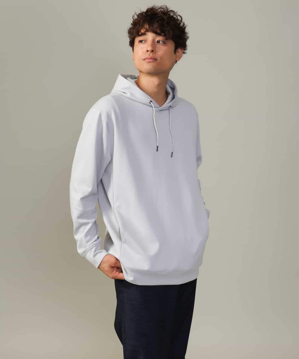 KHKKV01054 a.v.v MEN(アー・ヴェ・ヴェ) 【累計2.5万枚販売】なめらかダンボールパーカー ベージュ