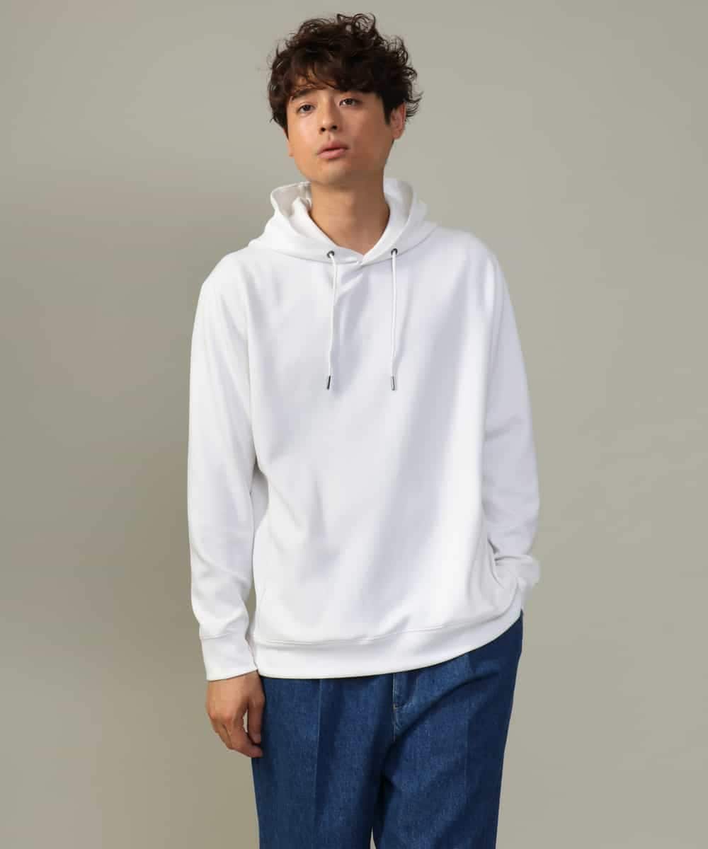 KHKKV01054 a.v.v MEN(アー・ヴェ・ヴェ) 【累計2.5万枚販売】なめらかダンボールパーカー ベージュ