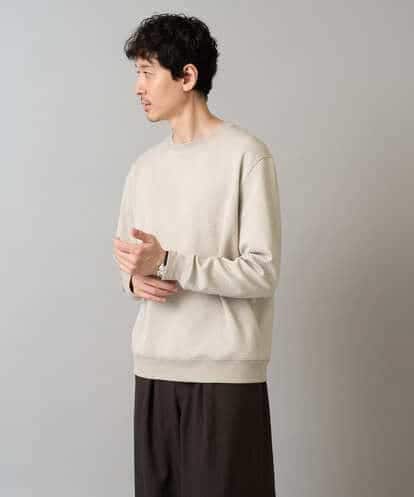 KHKLA20049 a.v.v MEN 【イージーケア/毛玉になりにくい】幾何ジャカードセミワイドシルエットプルオーバー【洗濯機で洗える】