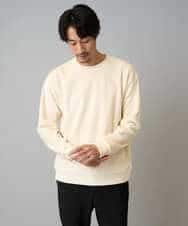 KHKLA41059 a.v.v MEN(アー・ヴェ・ヴェ) 【洗濯機で洗える】カットコーデュロイプルオーバー アイボリー