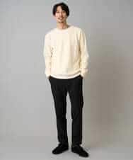 KHKLA41059 a.v.v MEN(アー・ヴェ・ヴェ) 【洗濯機で洗える】カットコーデュロイプルオーバー ダークグレー